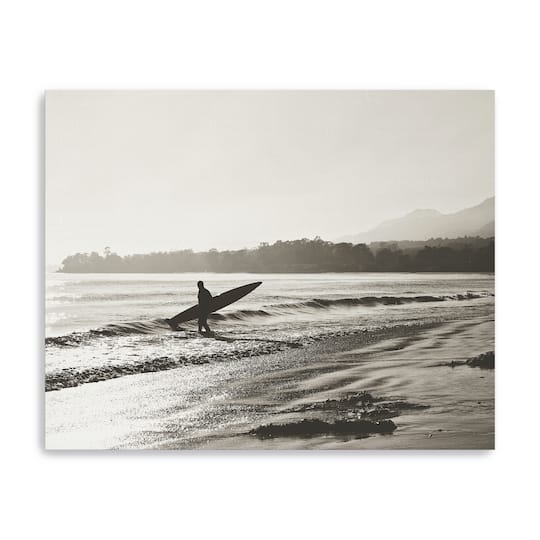 BW Surfer No. 3 Canvas Giclee